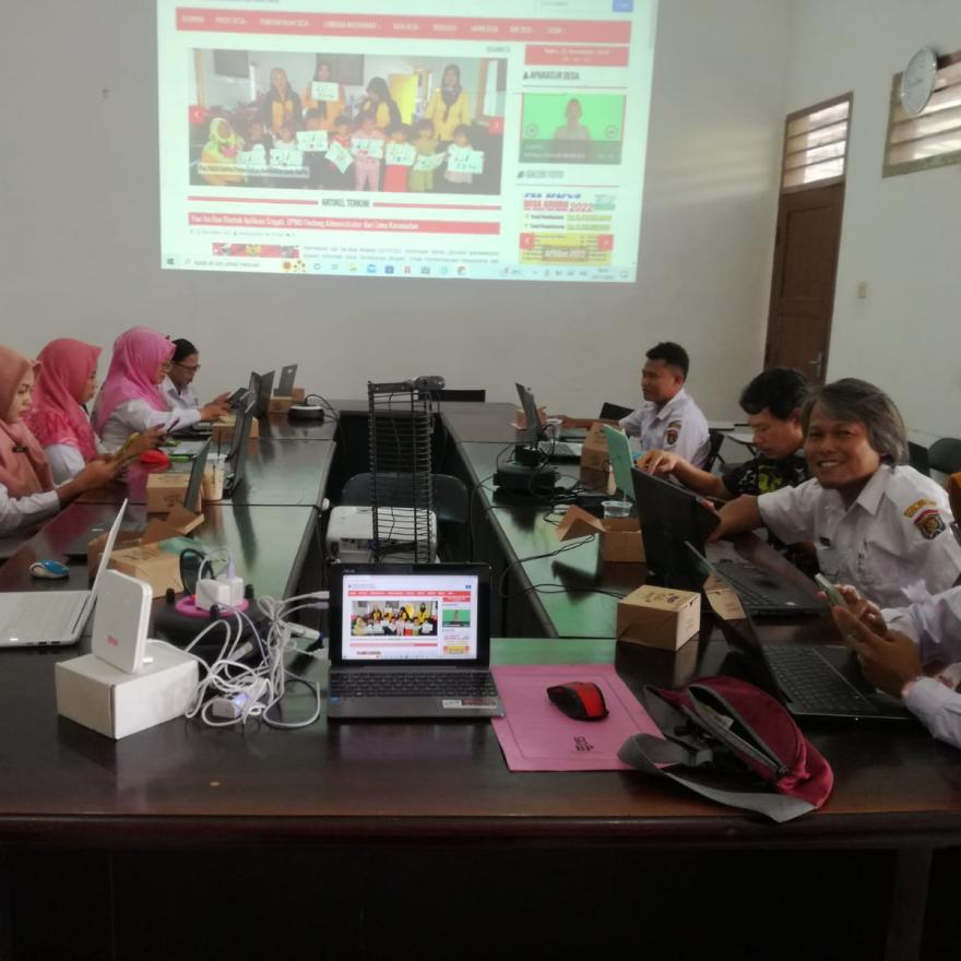 Hari ke-Tiga Bimtek Aplikasi Srigati, DPMD Undang Administrator dari Tiga Kecamatan 